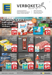 Aktueller EDEKA Supermarkt Prospekt für Waldfeucht: Aktuelle Angebote mit 24} Seiten, 18.08.2025 - 23.08.2025
