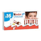 KINDER Chocolat - Carrefour à Paris KINDER Chocolat en promo chez Carrefour Paris à 2,99 €