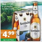 Pils Angebote von Krombacher bei Getränke A-Z Neubrandenburg für 4,99 €