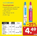Tauschzylinder von Sodastream für 4,49 € bei Netto Marken-Discount im Angebot Tauschzylinder von Sodastream im aktuellen Netto Marken-Discount Prospekt