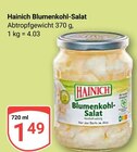 Blumenkohl-Salat im Angebot bei GLOBUS in Jena Blumenkohl-Salat Angebote von Hainich bei GLOBUS Jena für 1,49 €