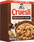 Cruesli chocolat noir - QUAKER en promo chez Intermarché Hyper Cruesli chocolat noir - QUAKER dans le catalogue Intermarché Hyper