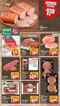 Schweinefleisch im aktuellen REWE Prospekt (Hamburg) Schweinefleisch im REWE Prospekt "Dein Markt" mit 16 Seiten (Hamburg)