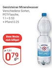 Mineralwasser Angebote von Gerolsteiner bei GLOBUS Gießen für 0,79 €