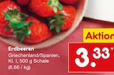 Aktuelles Erdbeeren Angebot bei Netto Marken-Discount in Stuttgart ab 3,33 €