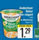 Bio-Jogurt von Andechser Natur im aktuellen EDEKA Prospekt für 1,29 €