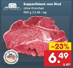 Suppenfleisch vom Rind von Gut Ponholz für 6,49 € bei Netto Marken-Discount im Angebot Suppenfleisch vom Rind von Gut Ponholz im aktuellen Netto Marken-Discount Prospekt