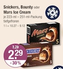Ice Cream im V-Markt Prospekt Ice Cream von Snickers im aktuellen V-Markt Prospekt für 2,29 €
