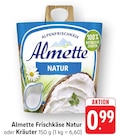 Frischkäse Natur bei EDEKA im Willstätt Prospekt für 0,99 €