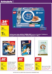 Purina One Angebote im Prospekt "UN Noël POUR TOUS LES GOÛTS" von Carrefour auf Seite 49