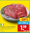 Bugbraten vom Irischen Weiderind im aktuellen Netto Marken-Discount Prospekt für 1,19 €