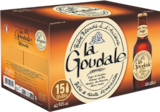 Bière blonde 7,2° - La Goudale en promo chez Aldi Bière blonde 7,2° - La Goudale dans le catalogue Aldi