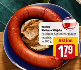 REWE Weeze - Kielbasa Wiejska Angebot im Prospekt Kielbasa Wiejska bei REWE im Weeze Prospekt für 1,79 €