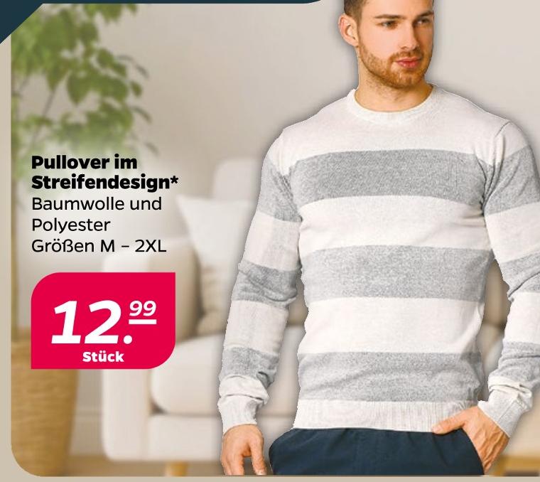 Pullover im Streifendesign