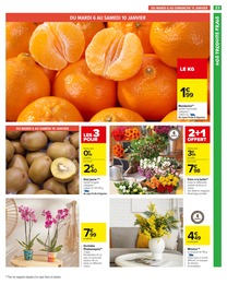 Prix et réduction Orchidée dans le prospectus Carrefour Market en cours Offre Orchidée dans le catalogue Carrefour Market du moment à la page 25