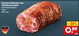 Schweine-Rollbraten oder -Spießbraten gefüllt im Angebot bei Netto Marken-Discount in Straubing Schweine-Rollbraten oder -Spießbraten gefüllt Angebote bei Netto Marken-Discount Straubing für 0,89 €