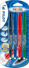Auchan Hypermarché La Glacerie - Promo LOT DE 4 FRIXION BALL / FRIXION BALL CLICKER PILOT Promo LOT DE 4 FRIXION BALL / FRIXION BALL CLICKER PILOT à 11,60 € dans le catalogue Auchan Hypermarché à La Glacerie
