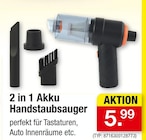 Aktuelle Staubsauger Angebote bei Zimmermann in Mainz Aktuelles 2 in 1 Akku Handstaubsauger Angebot bei Zimmermann in Mainz ab 5,99 €