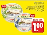 EDEKA Hettstadt - Kochkäse mit Kümmel 20% Fett Angebot im Prospekt Kochkäse mit Kümmel 20% Fett bei EDEKA im Hettstadt Prospekt für 1,00 €