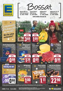 EDEKA Prospekt der Woche "Aktuelle Angebote" Seite 1, 11.12.2023 bis 16.12.2023 für Fürstenau Aktueller EDEKA Prospekt "Aktuelle Angebote" Seite 1 von 28 Seiten für Fürstenau