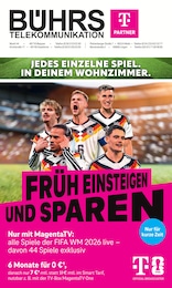 Telekom Partner Bührs Lingen Prospekt für Lingen mit 12} Seiten Telekom Partner Bührs Lingen Prospekt für Lingen: "JEDES EINZELNE SPIEL. IN DEINEM WOHNZIMMER.", 12 Seiten, 03.03.2026 - 31.03.2026