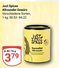 Allrounder Gewürz im Angebot bei GLOBUS in Siegen Allrounder Gewürz Angebote von Just Spices bei GLOBUS Siegen für 3,79 €