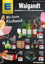 Aktueller EDEKA Supermarkt Prospekt in Iphofen und Umgebung, "Wir feiern Kirchweih" mit 2 Seiten, 22.09.2025 - 27.09.2025