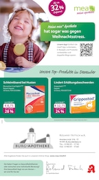 mea - meine apotheke Prospekt "Unsere Dezember-Angebote" für Herrieden, 4 Seiten, 01.12.2025 - 31.12.2025