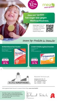 Aktueller mea - meine apotheke Prospekt "Unsere Dezember-Angebote" Seite 1 von 4 Seiten