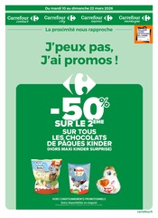 Kinder Angebote im Prospekt "J’peux pas, J’ai promos !" von Carrefour Proximité auf Seite 1