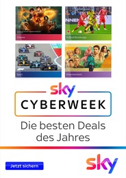 Sky Prospekt: "Die besten Deals des Jahres", 4 Seiten, 15.11.2022 - 30.11.2022