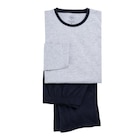 Pyjama long homme en promo chez Carrefour Market Creil à 7,99 €