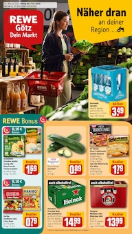 REWE Prospekt Dein Markt mit 30 Seiten