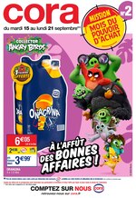 Catalogue Cora à Ivry-sur-Seine, avec 60 pages Prospectus Cora à Ivry-sur-Seine, "A l'affût des bonnes affaires !", 60 pages, 15/09/2020 - 21/09/2020