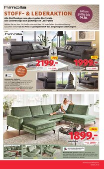 Couch im Segmüller Prospekt "Zum Glück gibt’s Segmüller - Bestseller zu Bestpreisen" mit 30 Seiten (Leverkusen)