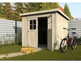 Abri de jardin en bois "TONY" toit plat 19mm 6,4m² - Brico Dépôt à Aubervilliers Abri de jardin en bois "TONY" toit plat 19mm 6,4m² en promo chez Brico Dépôt Aubervilliers à 699,00 €