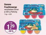 Fruchtzwerge von Danone im aktuellen V-Markt Prospekt für 1,29 €