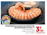 U Express Le Bourget - Promo Couronne de queues de crevettes décortiquées cuites Promo Couronne de queues de crevettes décortiquées cuites à 3,95 € dans le catalogue U Express à Le Bourget