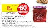 Confiture fraise intense - BONNE MAMAN en promo chez Intermarché Confiture fraise intense - BONNE MAMAN dans le catalogue Intermarché