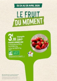 Offre Fraise dans le catalogue Botanic du moment à la page 13
