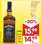 Tennessee Whiskey Angebote von Jack Daniels bei Netto Marken-Discount Kaarst für 14,99 €