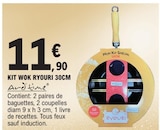 Kit wok Ryouri 30cm - Art&time dans le catalogue E.Leclerc