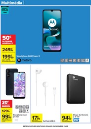 Offre Accessoires téléphone portable dans le catalogue Carrefour du moment à la page 83