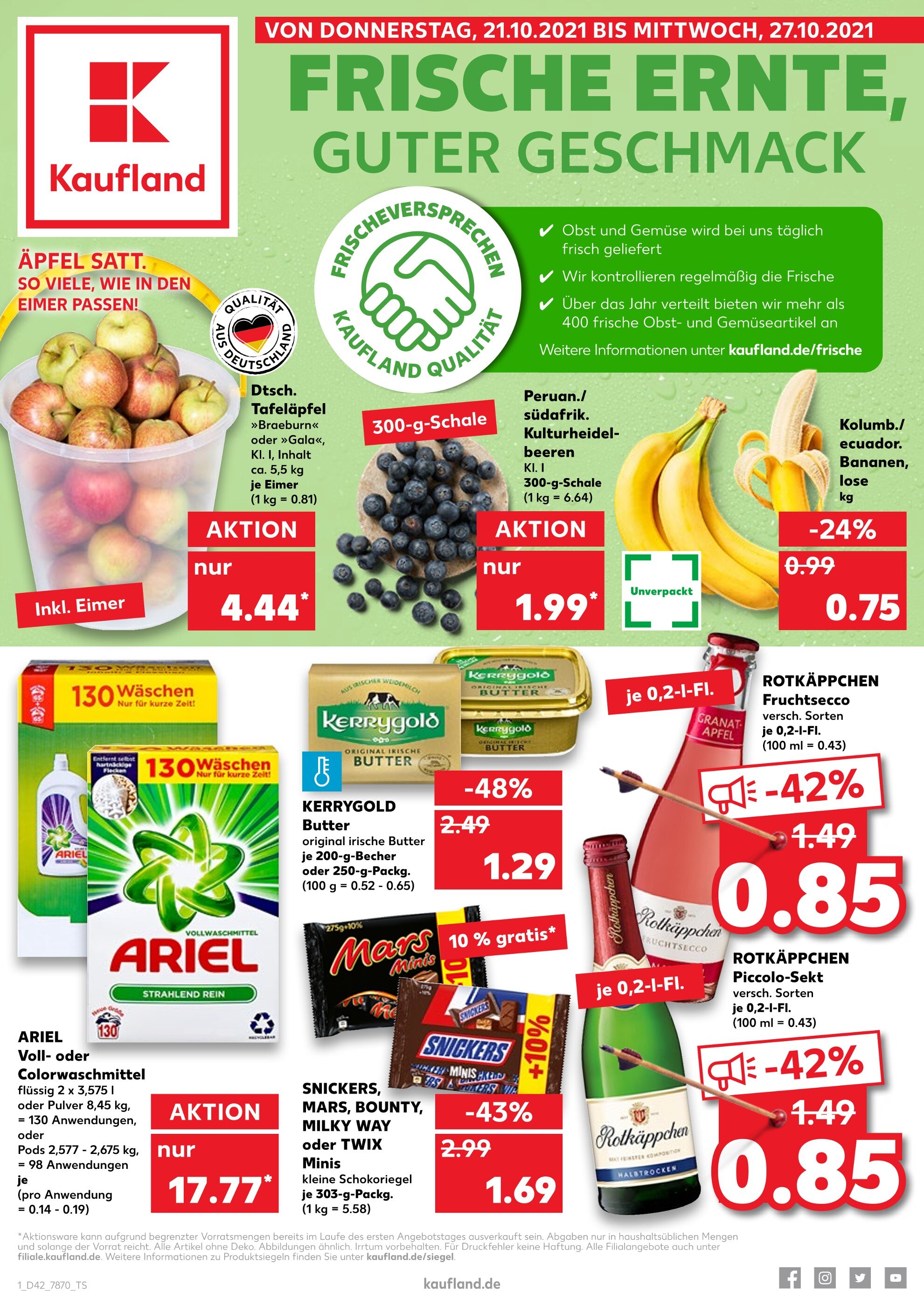 Kaufland Prospekt für Holzgerlingen mit 42 Seiten Kaufland Prospekt für Holzgerlingen: "JETZT KRÄFTIG SPAREN!", 42 Seiten, 21.10.2021 - 27.10.2021