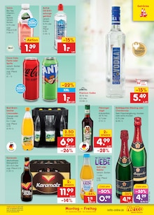 Wodka im Netto Marken-Discount Prospekt "Aktuelle Angebote" mit 71 Seiten (Chemnitz)
