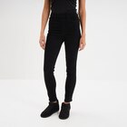 Jegging skinny taille haute denim noir femme - La Halle à Aulnay-sous-Bois Jegging skinny taille haute denim noir femme en promo chez La Halle Aulnay-sous-Bois à 15,99 €