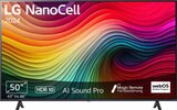 50 NANO 81 T64 50" NanoCell TV im Angebot bei MediaMarkt Saturn in Worms 50 NANO 81 T64 50" NanoCell TV Angebote von LG bei MediaMarkt Saturn Worms für 399,00 €