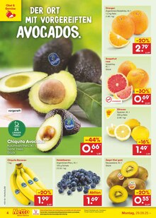 Bananen im Netto Marken-Discount Prospekt "Aktuelle Angebote" mit 58 Seiten (Offenbach (Main))