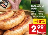 Aktuelle Wurst Angebote bei Netto Marken-Discount in Leverkusen Aktuelles Geflügelbratwurst Angebot bei Netto Marken-Discount in Leverkusen ab 2,99 €