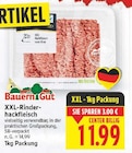 XXL-Rinderhackfleisch von Bauern Gut im aktuellen E center Prospekt